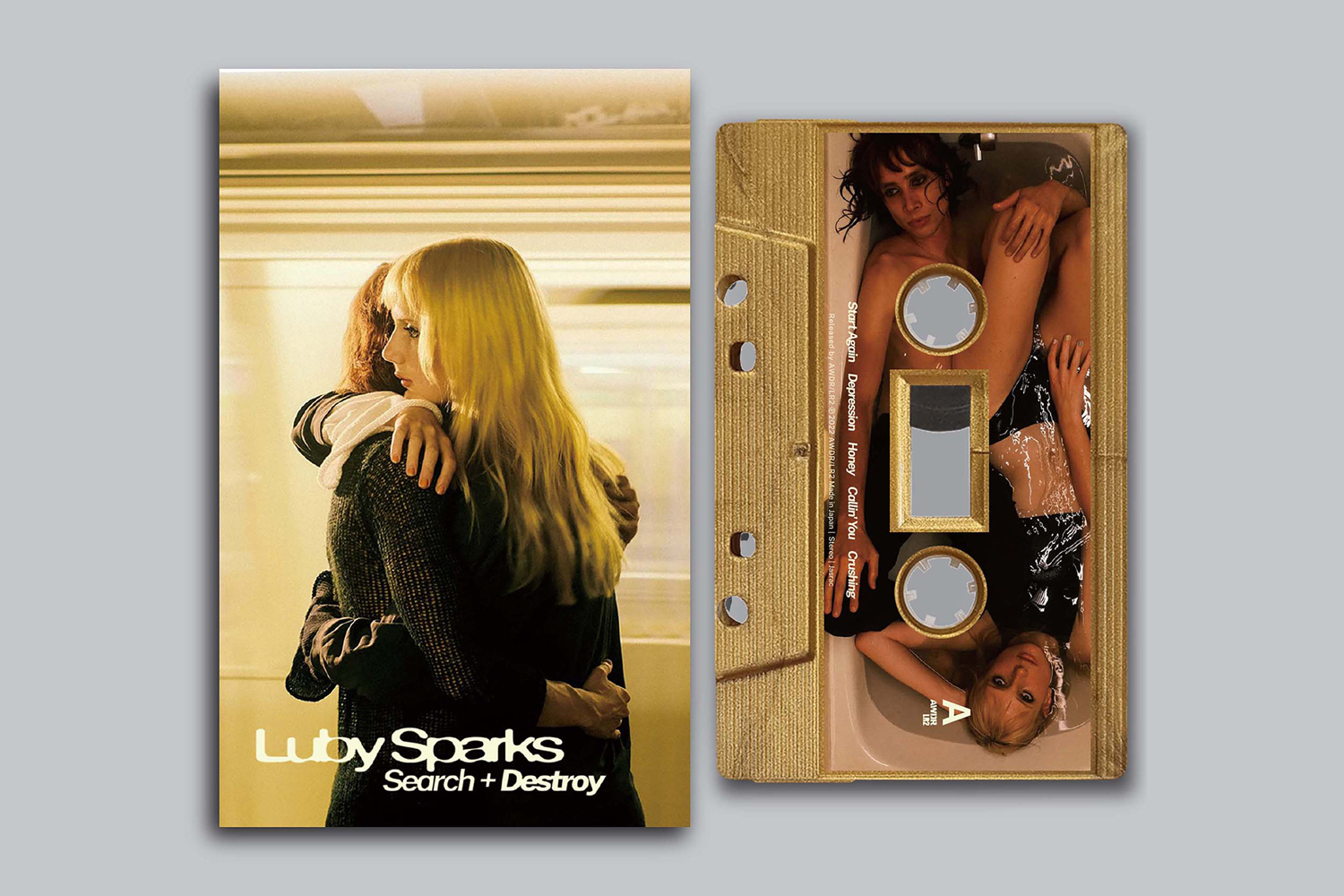 Luby Sparksが『Search + Destroy』のヴァイナル / カセットテープ 