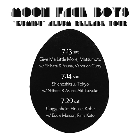 MOON FACE BOYS “Kumisu” Album Release Tour