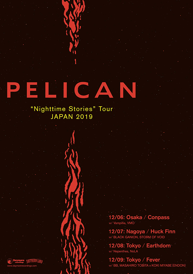 PELICAN "Nighttime Stories" Tour Japan 2019