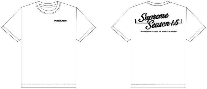 GRADIS NICE & YOUNG MAS 'Supreme Season 1.5' T-Shirts