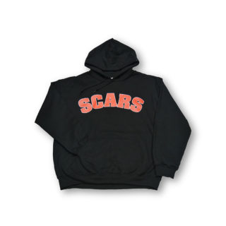 SCARS ロゴ・パーカー Black / Red