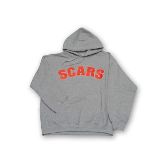 SCARS ロゴ・パーカー Gray / Red