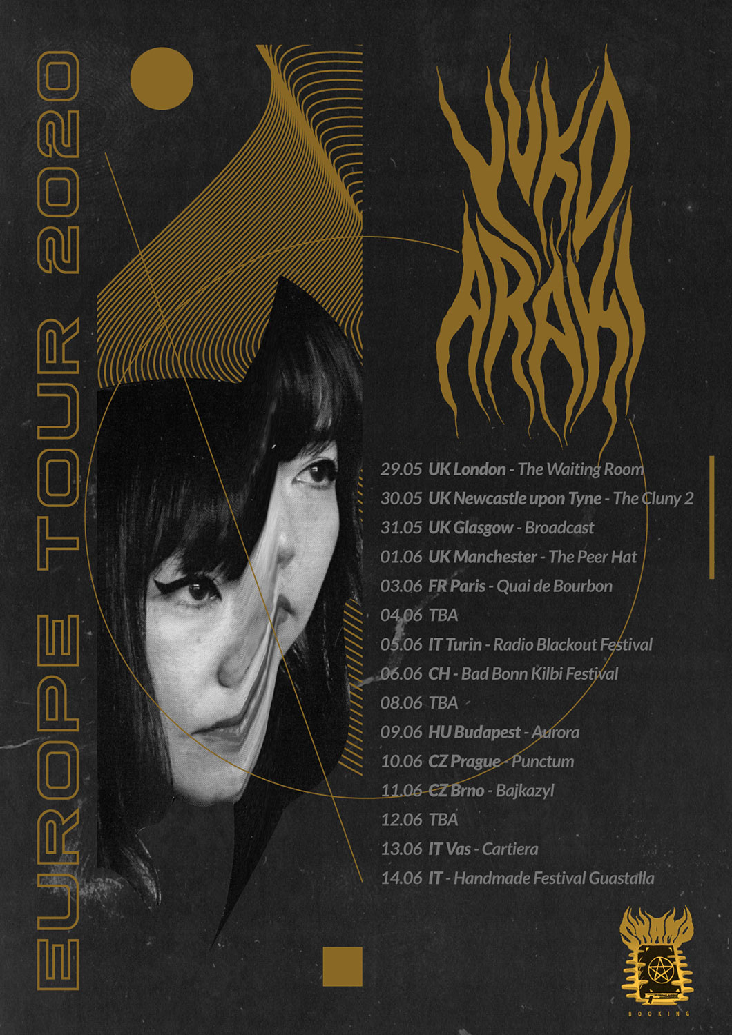Yuko Araki UK / EU Tour 2020