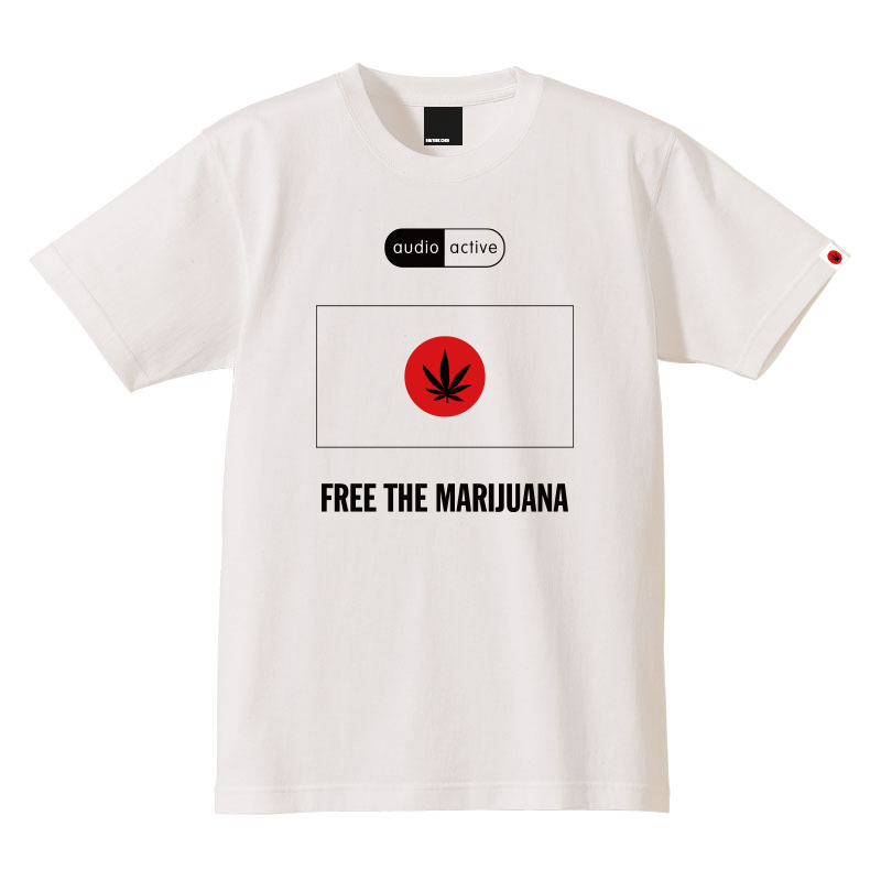AUDIO ACTIVE 'Free The Marijuana' T-Shirt