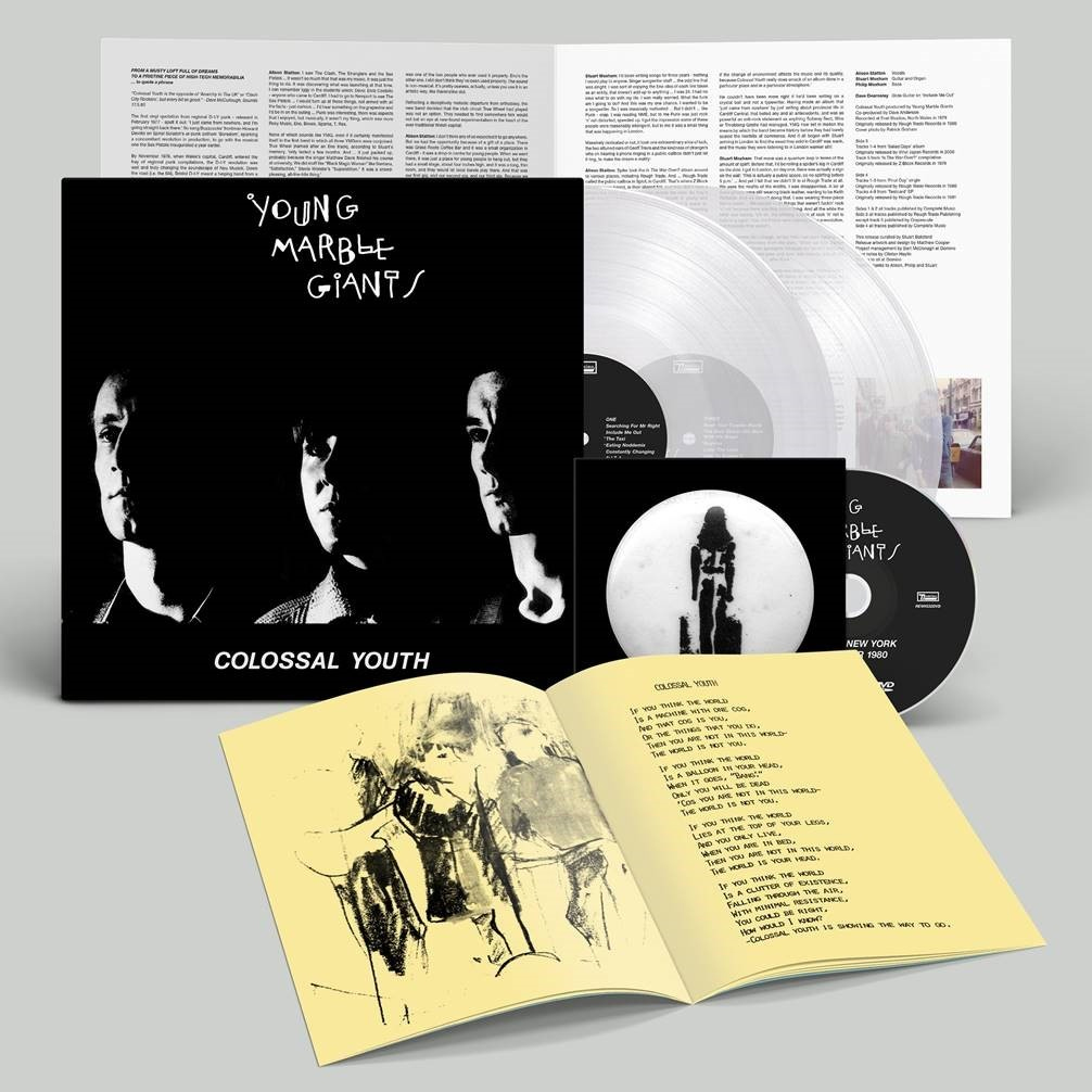 YOUNG MARBLE GIANTS 'Colossal Youth' 40th Anniversary Edition