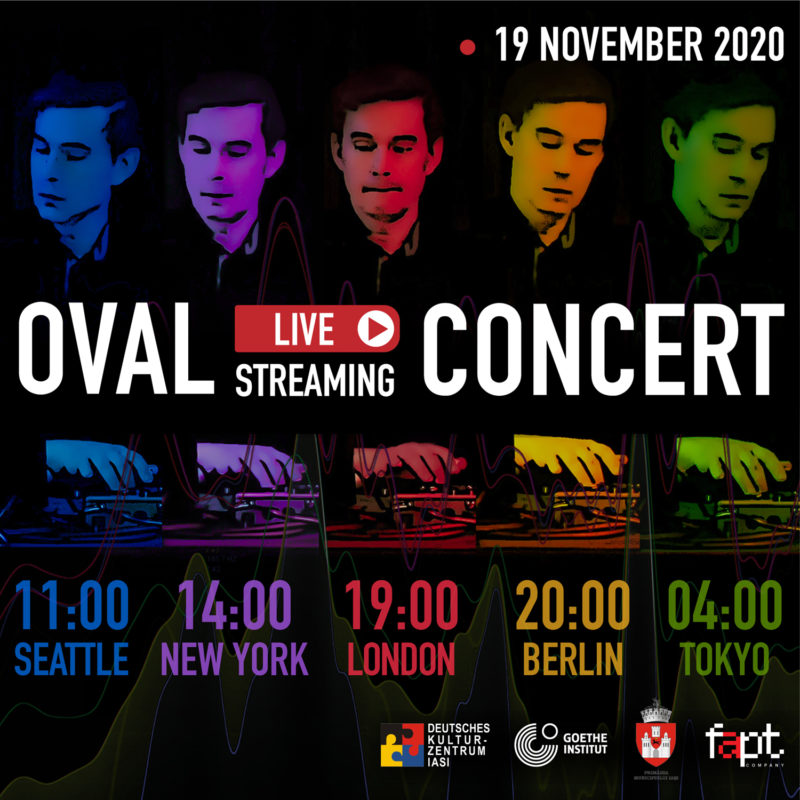 Oval Live Streaming Concert + Visuals