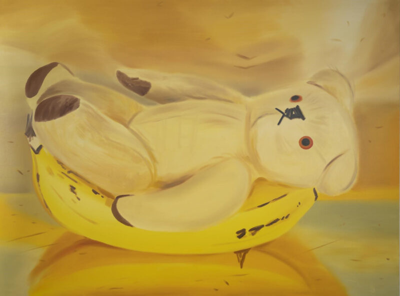 今井 麗『MELODY』（2021, Oil on canvas, 194×259cｍ）