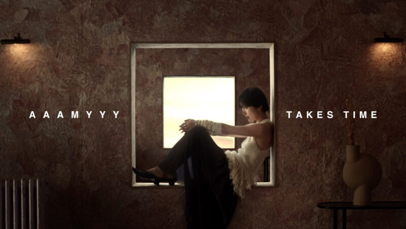 AAAMYYY「TAKES TIME」MV