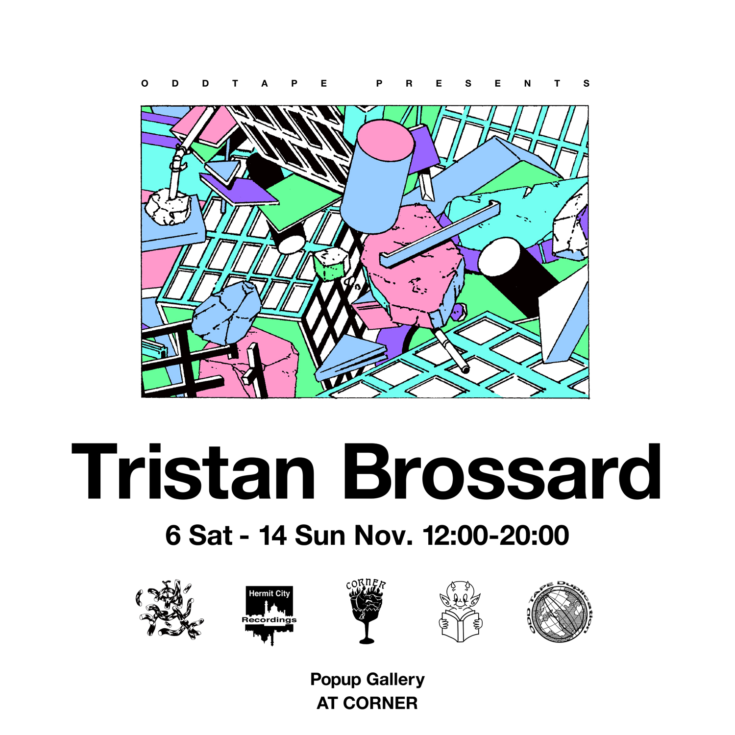 ODD TAPE DUPLICATION Presents Tristan Brossard Popup Gallery