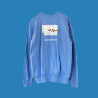 KOM_I + CORNER PRINTING | Collab Upcycled Wear | Crewneck Sweatshirt