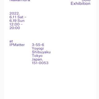 Momoko Nakamura Solo Exhibition "mutant"