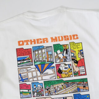『アザー・ミュージック』Tシャツ ver.1 | ©2019 Production Company Productions LLC | Artwork YUTAKA NOJIMA