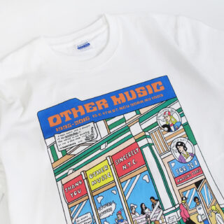 『アザー・ミュージック』Tシャツ ver.2 | ©2019 Production Company Productions LLC | Artwork YUTAKA NOJIMA