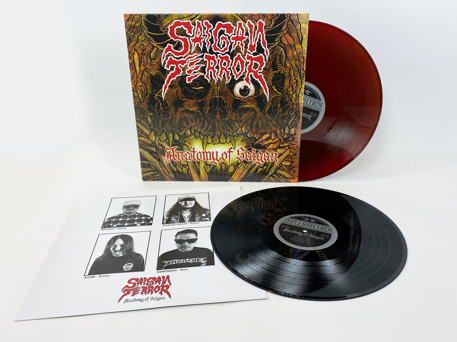 SAIGAN TERROR "Anatomy of Saigan" Vinyl Edition | 2020, Triple-B Records
