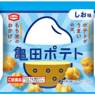 亀田製菓『亀田ポテト しお味』試食品