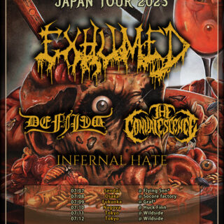 EXHUMED / DEFILED Japan Tour 2023