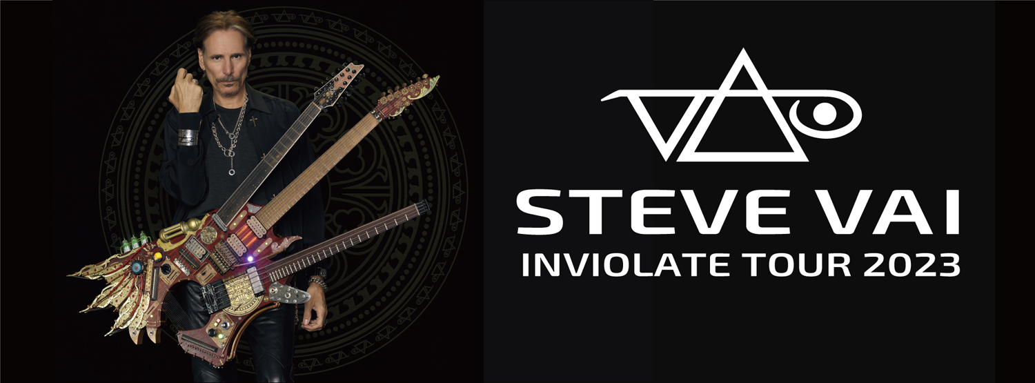 Steve Vaiが10月に来日 東阪での単独公演を開催 | AVE | CORNER PRINTING