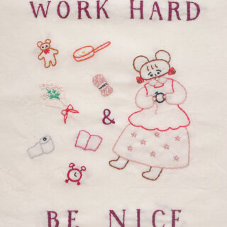 Kanae Entani 個展「Work Hard & Be Nice」