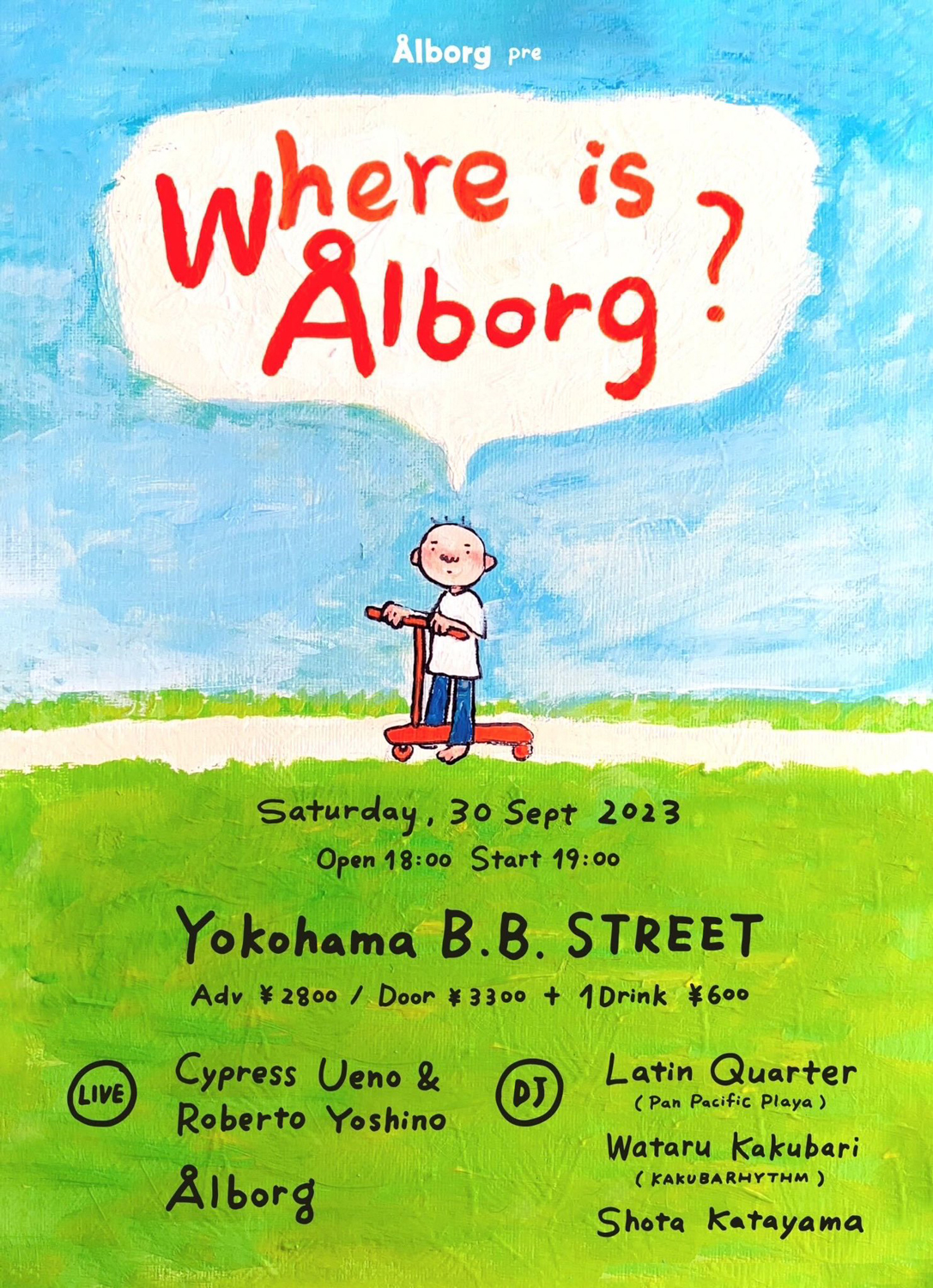「Ålborg pre. "Where is Ålborg?"」