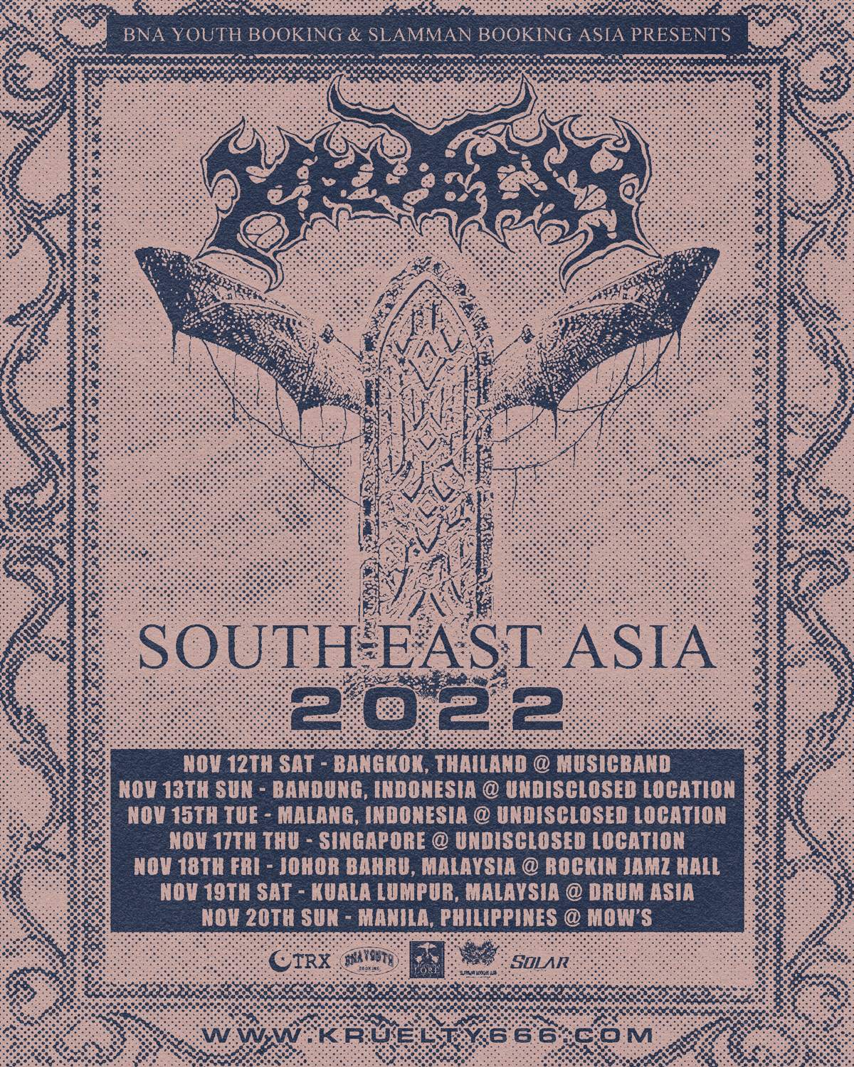 KRUELTY South East Asia Tour