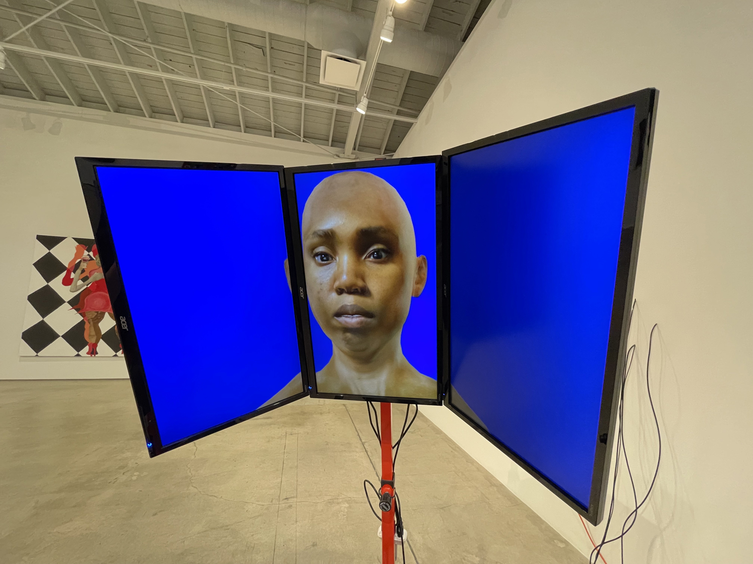 Sondra Perry "Graft and Ash for a Three Monitor Workstation" | 2016