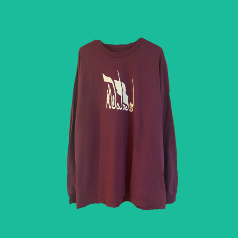 KOM_I + CORNER PRINTING | Collab Upcycled Wear | Long Sleeve T-Shirt