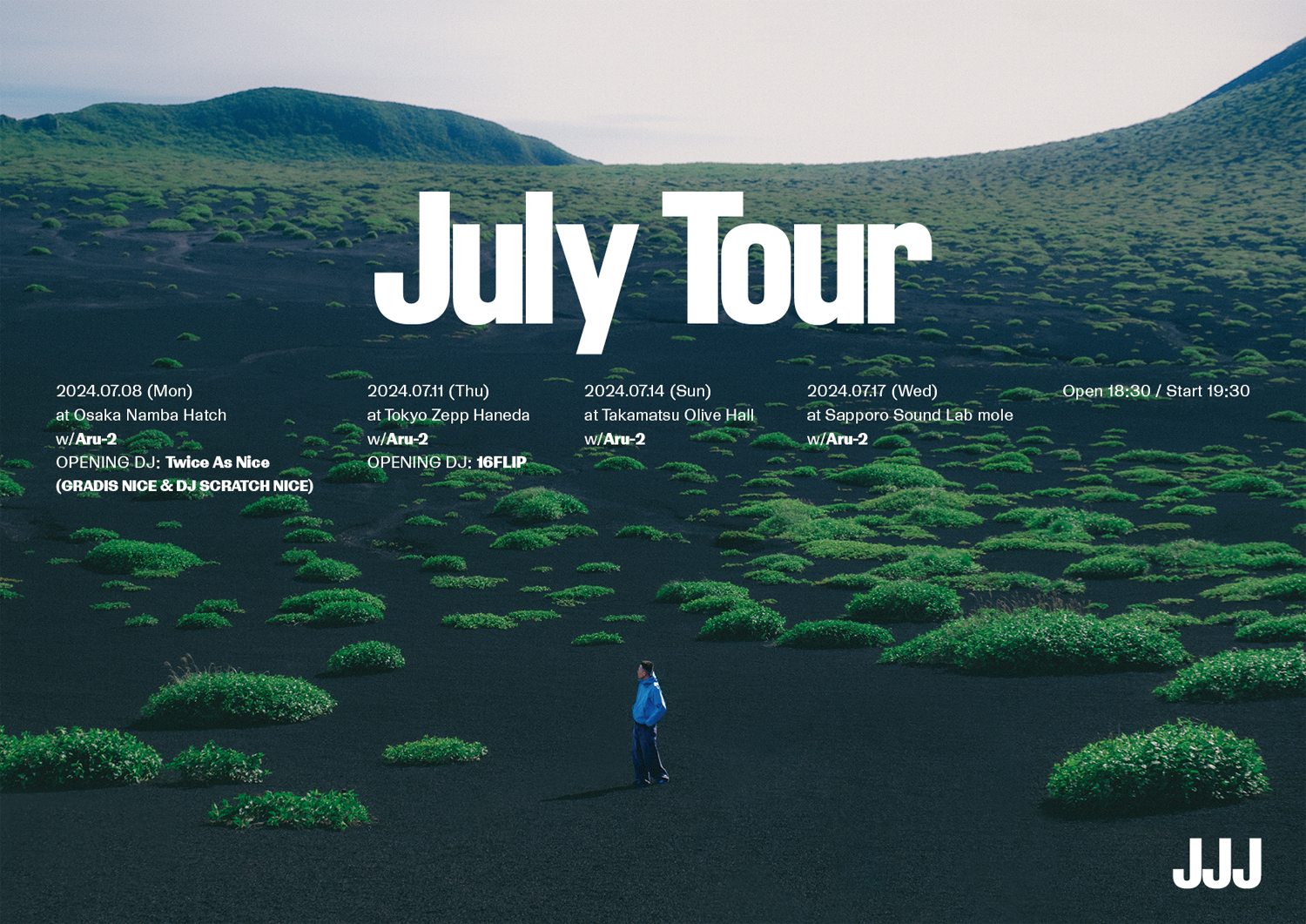 JJJ July Tour