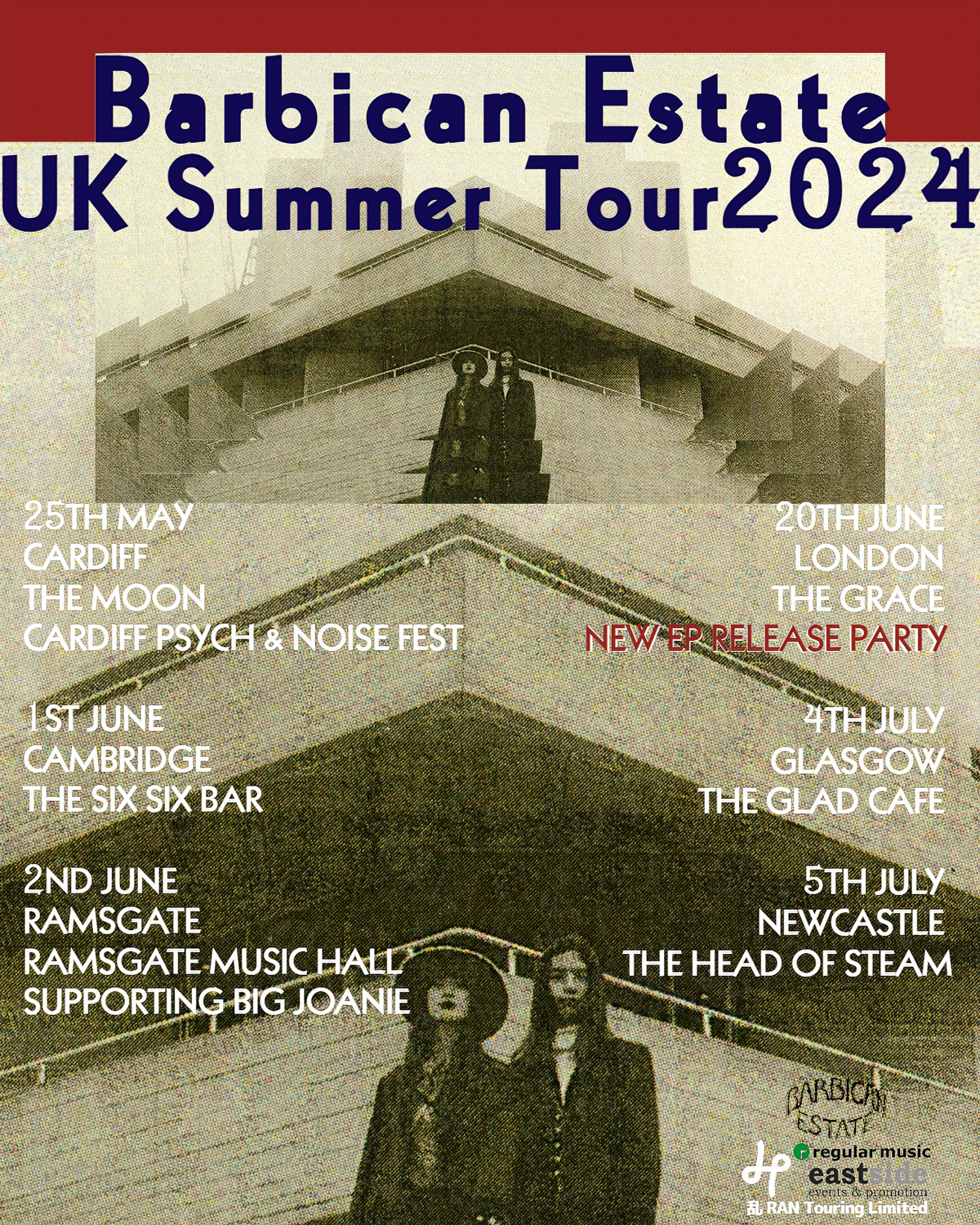 Barbican Estate「UK Summer Tour 2024」