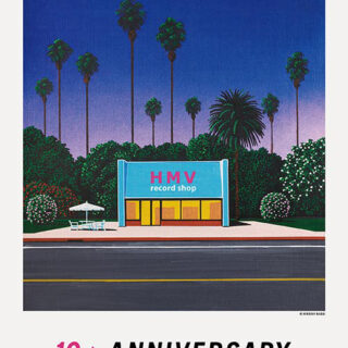 HMV record shop 渋谷 10周年記念展示