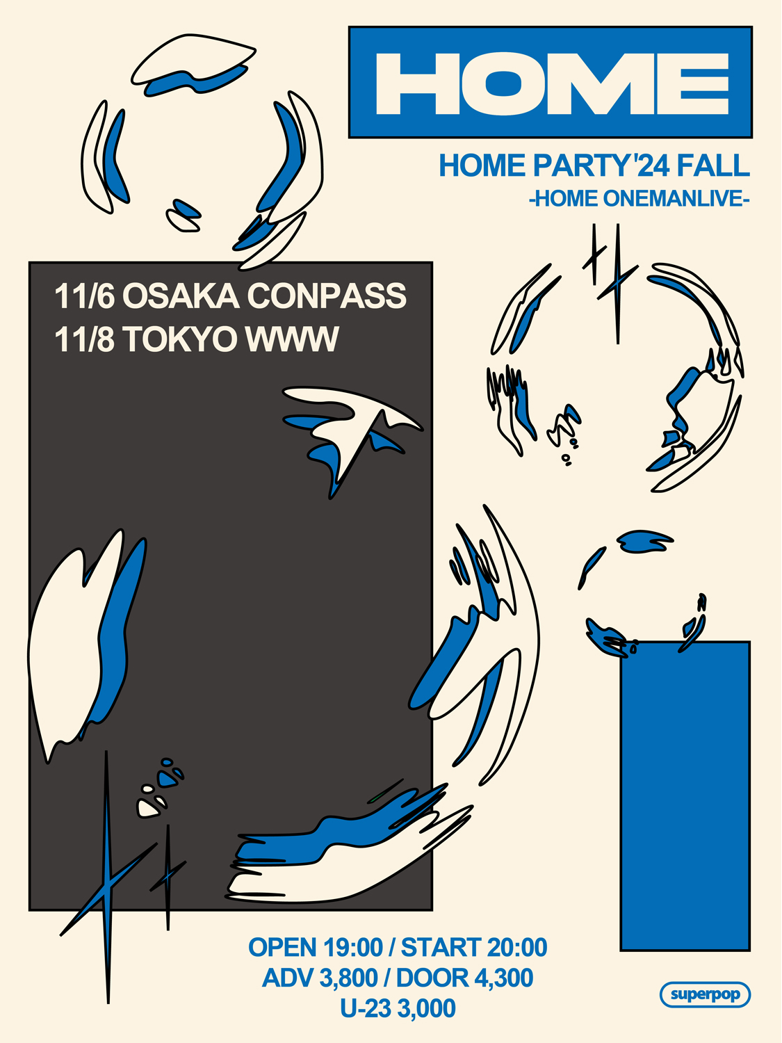 「HOME PARTY’24 FALL -ONEMAN LIVE-」