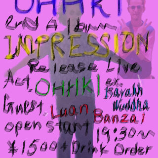 「OHHKI 2nd Album『IMPRESSION』LP Release Live」