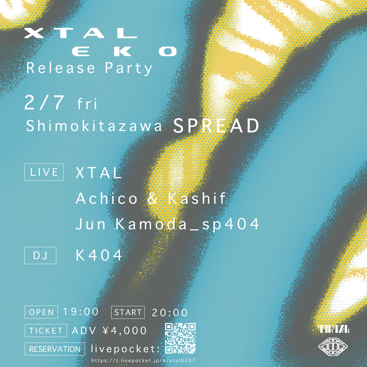 「XTAL『EKO』Release Party」東京公演