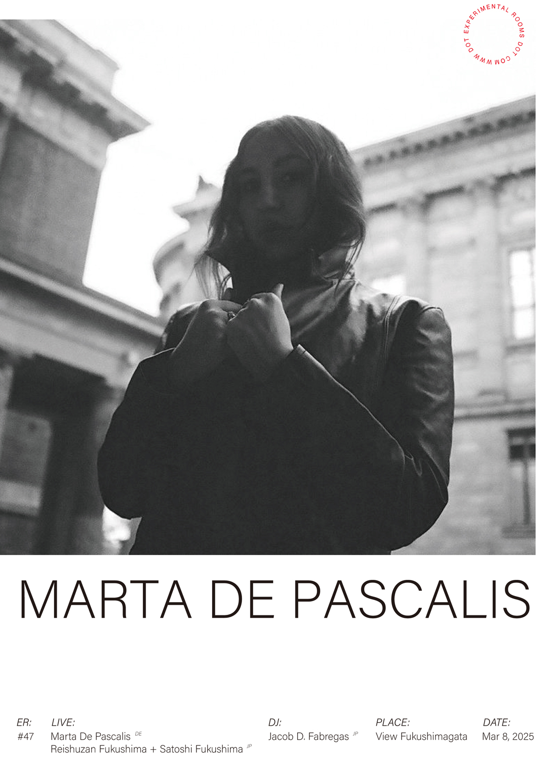 Marta De Pascalis Japan Tour 2025