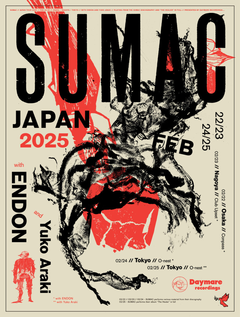 SUMAC Japan Tour 2025 with ENDON