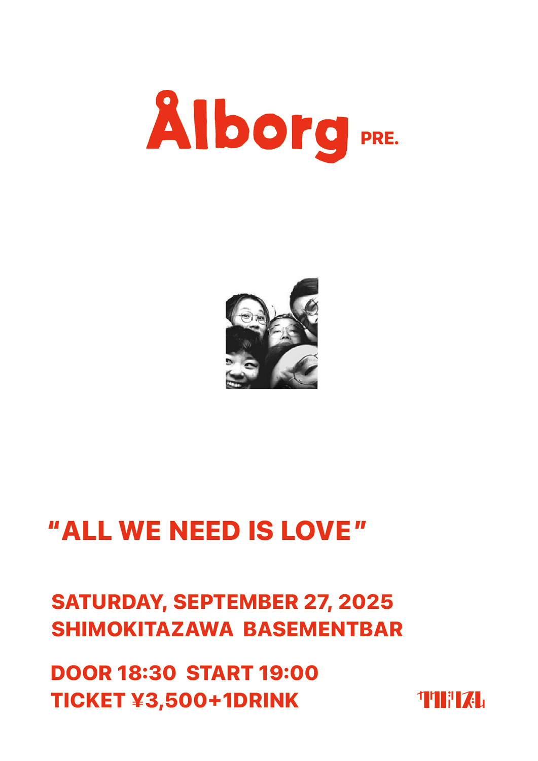 「Ålborg pre. oneman show"ALL WE NEED IS LOVE"」