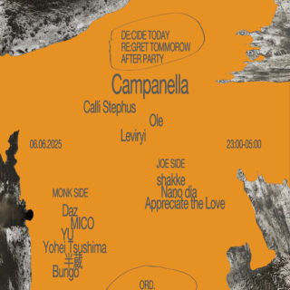 Joe Cupertino Presents & MONKWORKBASE Curated "DE:CIDE TODAY RE:GRET TOMORROW" After Party