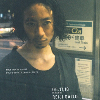 MODE 2025.05.16–05.18 | 斎藤玲児 | Photo© Nils Junji Edström