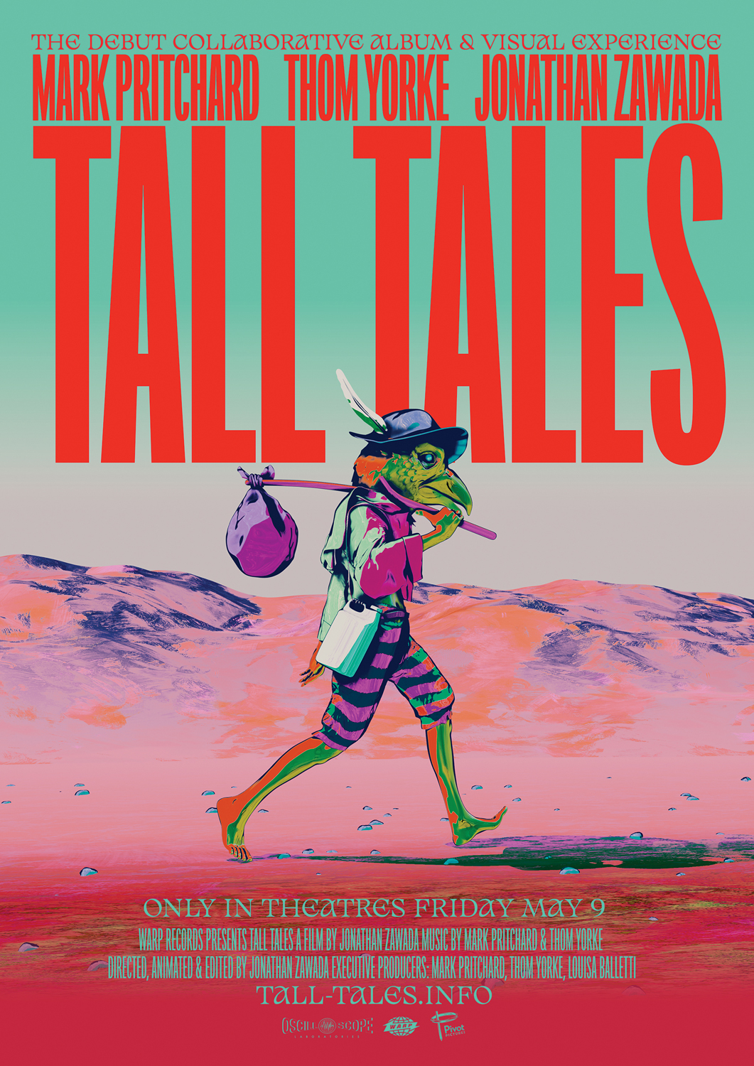 Mark Pritchard & Thom Yorke Visual World By Jonathan Zawada "TALL TALES" Special Pop-Up Store