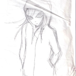 Knifehandchop 'Rockstopper' Original Drawing