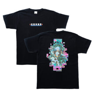 「士郎正宗の世界展」Tシャツ Black 攻殻機動隊F