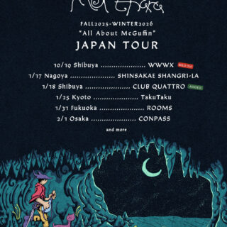 mei ehara「"All About MacGuffin" JAPAN TOUR 2026」