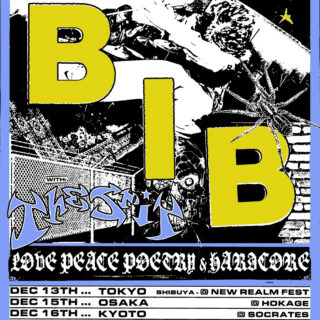 Brightside Booking & CORNER PRINTING presents BIB Japan Tour 2025 with THE SPIT