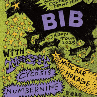 Brightside Booking & CORNER PRINTING presents BIB Japan Tour 2025 with THE SPIT