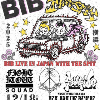Brightside Booking & CORNER PRINTING presents BIB Japan Tour 2025 with THE SPIT