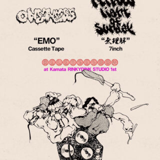 nervous light of sunday x ONENESS "無理解" x "EMO" Release Show