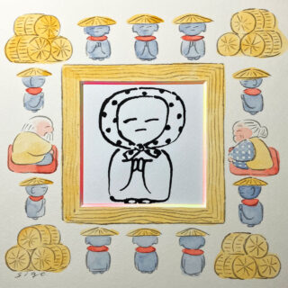 死後くん 個展「囲炉裏に囲まれて」