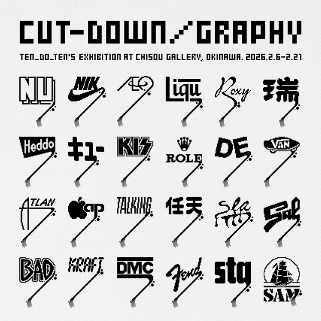ten_do_ten「点のCUT-DOWN / GRAPHY展」