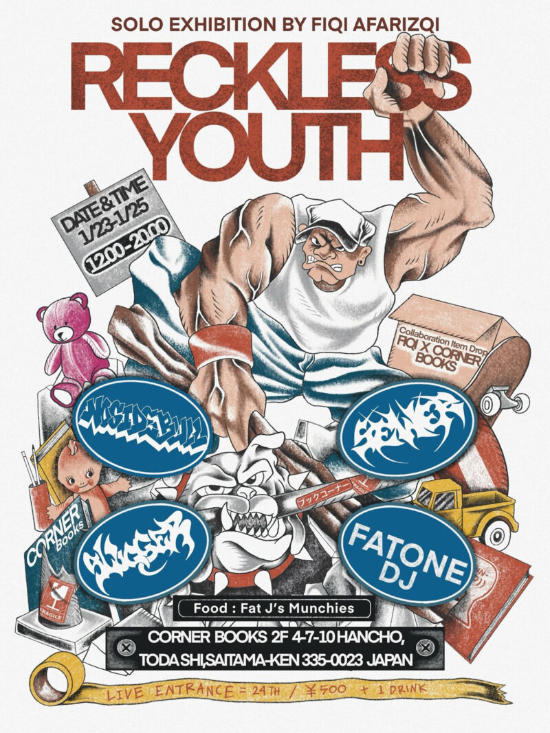 Fiqi Afarizqi Solo Art Exhibition "RECKLESS YOUTH"