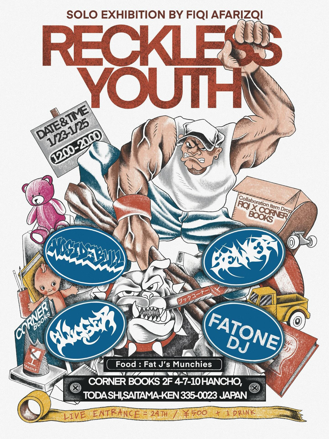 Fiqi Afarizqi Solo Art Exhibition "RECKLESS YOUTH"
