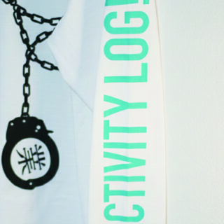 「中原昌也アートワーク Remix Tシャツコレクション」『中原昌也作業日誌 2004→2007』ロングスリーブ Remixed by 宇川直宏